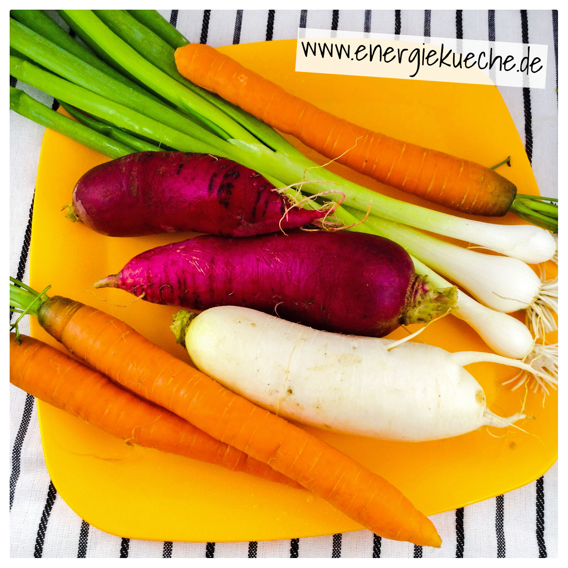 Rettich-Karotten-Gemüse