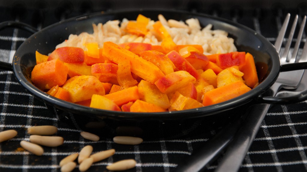 Rettich-Karotten-Gemüse