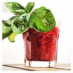 Erdbeer Basilikum Smoothie