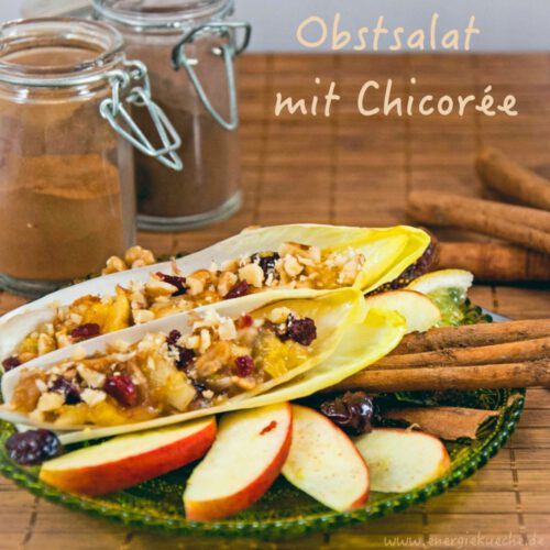Warmer Obstsalat mit Chicorée – Energieküche