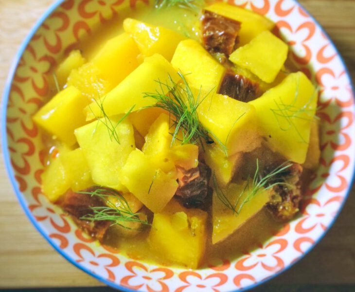 Rezept für wärmendes Kürbis-Curry