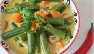 Kokos Gemüse Curry vegan
