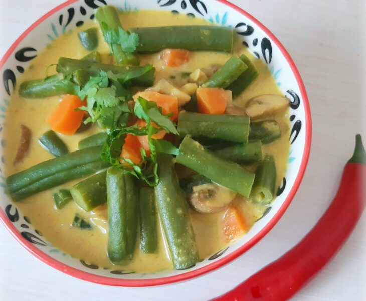 Kokos Gemüse Curry vegan