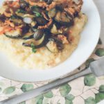 Sellerie-Püree mit Pfannengemüse
