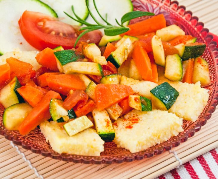 Erfrischende Sommer-Polenta