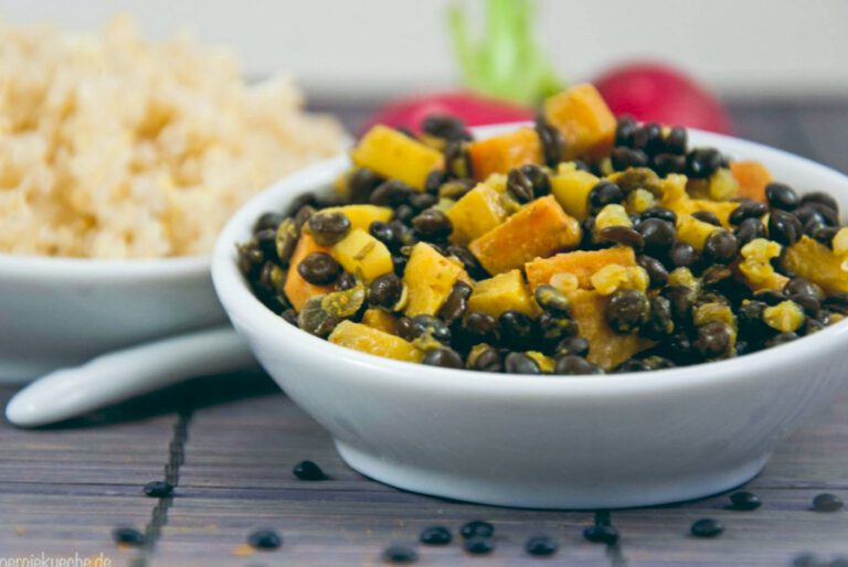Quinoa mit Linsen-Pastinaken-Curry – Energieküche
