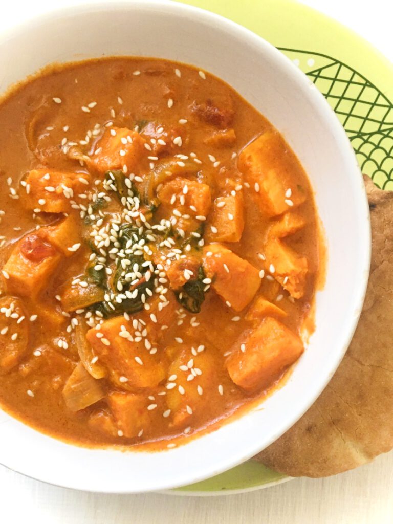 Sesam-Süßkartoffel-Curry